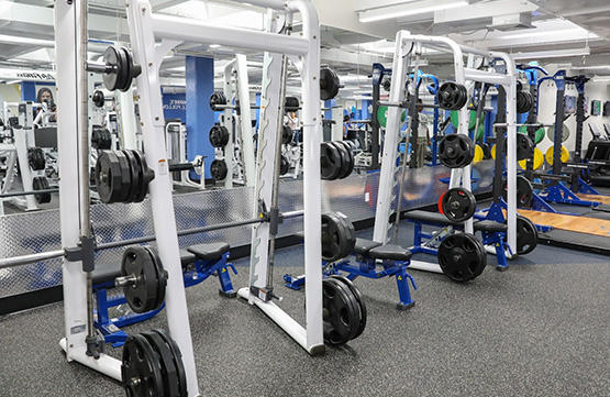 Strength Training Machines inside the gym